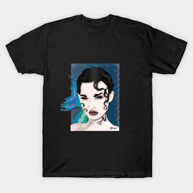 savage siren slay T-Shirt by G9Design